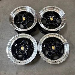New 18 Inch Porsche 911 Style Rims Wheels 18x8 +50, 18x9.5 +50 (5x130)