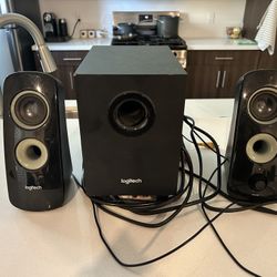 Logitech Speaker System Z323 with Subwoofer
