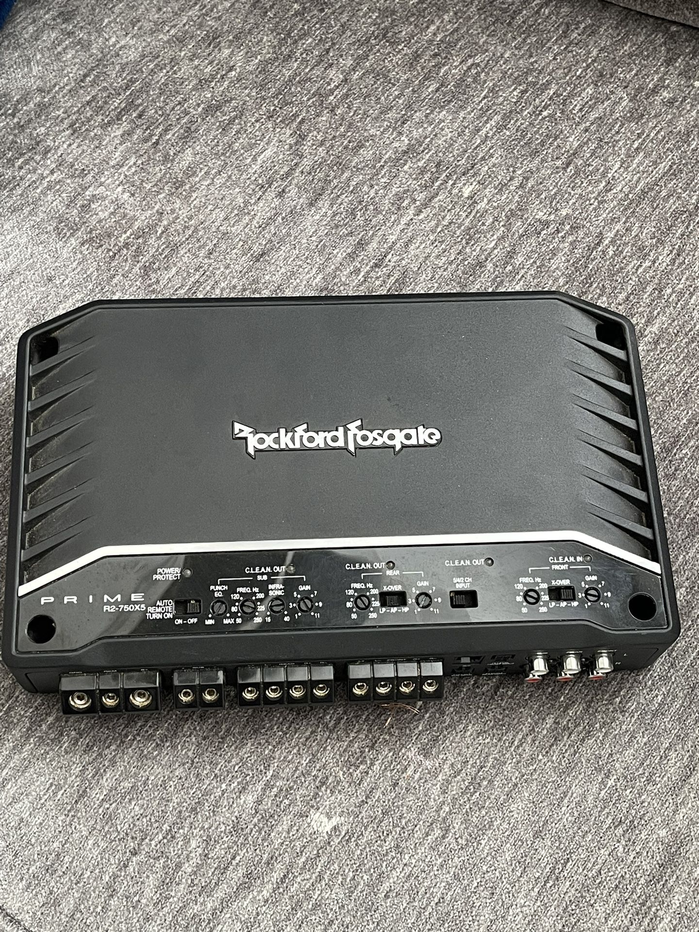 Rockford Fosgate Prime 750 Watt 5-Channel Amplifier