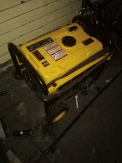DeWalt Gas Powered Generator