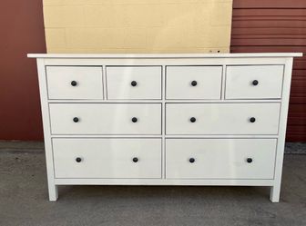 IKEA Hemnes 8-Drawer Dresser White