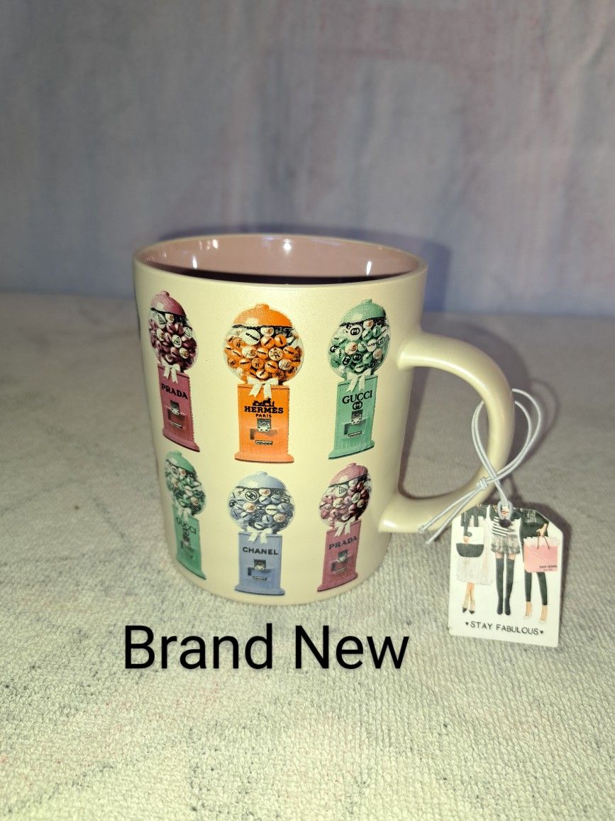 New Fashion Brand Iridescent Gumball Machine Mug By Amanda Greenwood