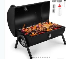 Portable Tabletop Charcoal Grill
