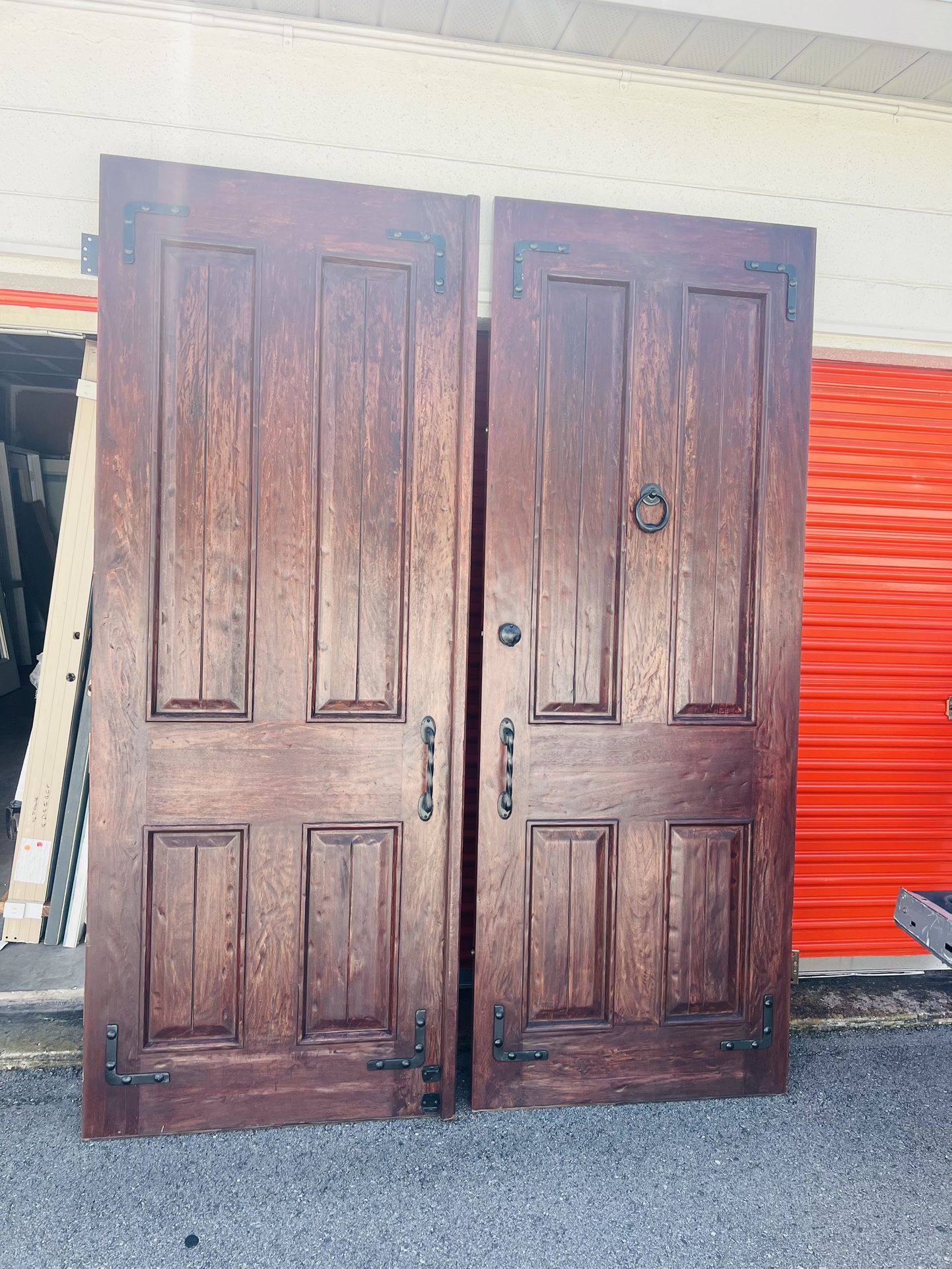 Exterior Mahogany French Door 72x95.25