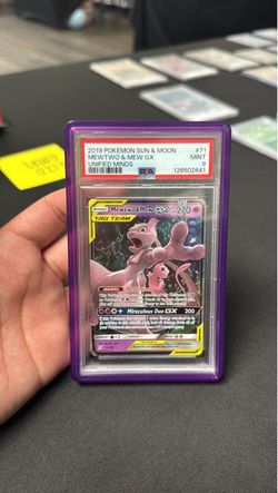 PSA 9 Mewtwo & Mew GX 71/236 Unified Minds