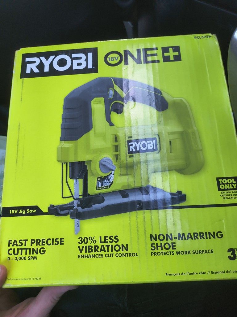 New Ryobi One Plus Jig Saw Kit