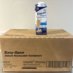 Ensure In A Case, 24 8 FL oz Flavor, Vanilla, And Chocolate