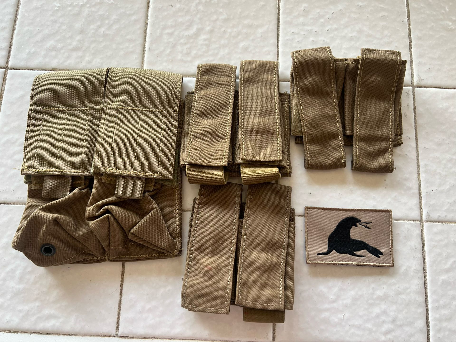 LBT London Bridge Trading Tactical Pouches Coyote Brown URT Patch
