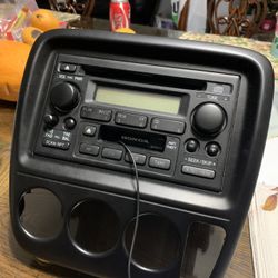 2001 Honda Crv Stereo