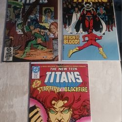 The New Teen Titans #23 and #29, Tales Of The Teen Titans#52, Lot of 3