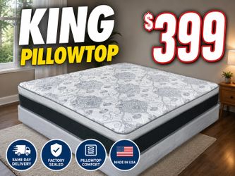 🇺🇸🇺🇸NEW PILLOWTOP SET $399