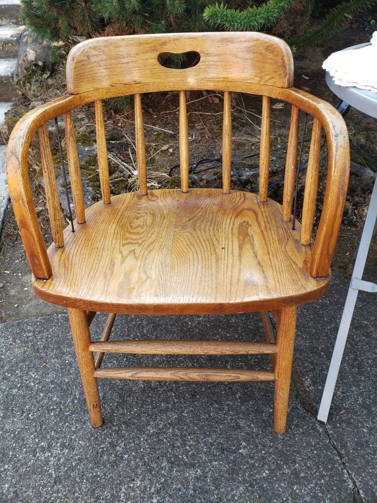 Sturdy Wooden Chair
