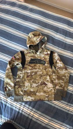 Seattle Seahawks Salute to Service Camo Hoodie
