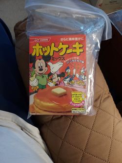 Mickey Mouse Pancake Mix from Japan *Rare*