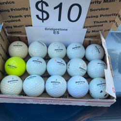 15 Bridgestone E5 Golf Balls