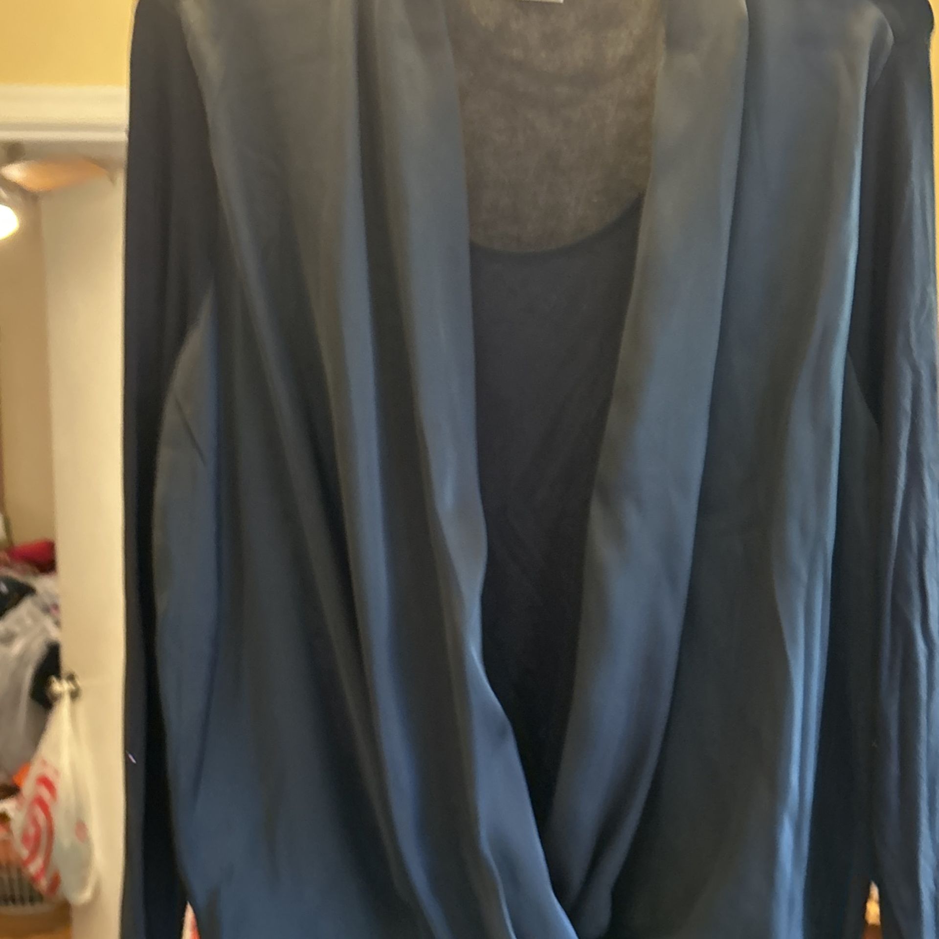 Michael Kors Black Long Sleeve Top 2X