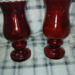 Red Candle Pillars