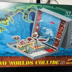 Disney's Atlantis The Lost Empire BATTLESHIP Two Worlds Collide Milton Bradley