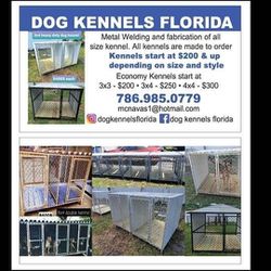 4x4 Heavy Duty Dog Kennel Brand New Cages 