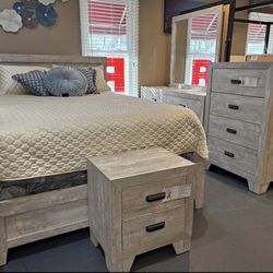 GORGEOUS, STURDY Bedroom Set at an AMAZING PRICE!