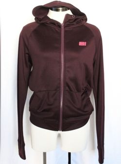 Live, Love, Dream Women’s Deep Purple Full-Zip Hoodie with Graphic