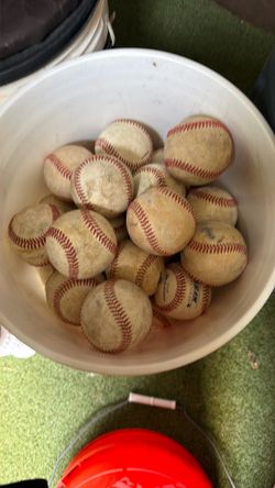 46 hardball leather baseballs