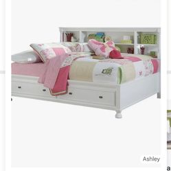 Twin Bookcase Bed