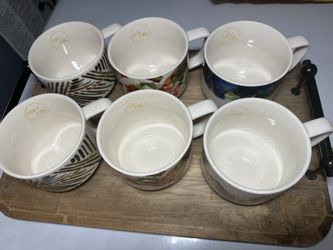Starbucks Artisan Series Mugs (6) 