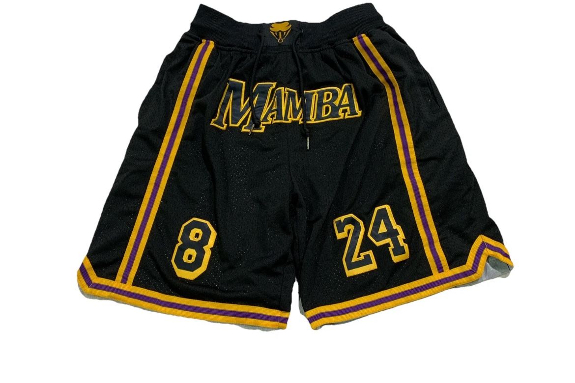 Just Don Black Mamba 8/24 Kobe Bryant Shorts