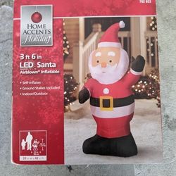 Santa Claus Blowup $30