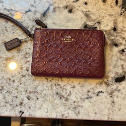 Coach wristlet
