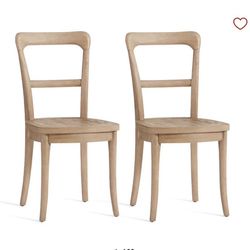 (4) Potterybarn Cline Bistro dining chairs BRAND NEW