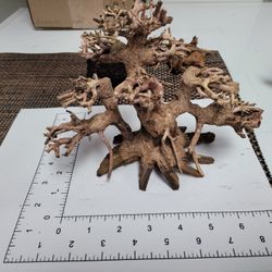 Small Bonsai Tree Aquarium Terrarium Fish Tank Driftwood