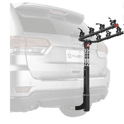 ALLEN SPORTS DELUXE 4 BICYCLE HITCH MOUNTED BIKE RACK CARRIER 