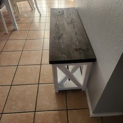 Rustic Entry Bench