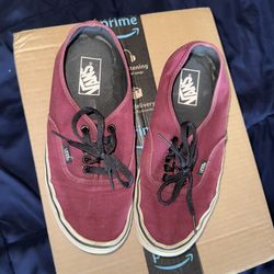 vans classic maroon skate shoes 