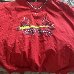 STL Cardinals  Men’s Windbreaker Size XL