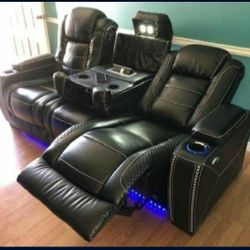 Power Recliner Sofa Couch Same Day Delivery By ASHLEY 