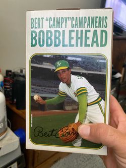 bret compy campaneris bobblehead