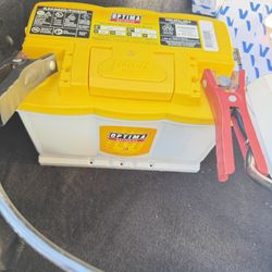 Optima battery charge 12.5