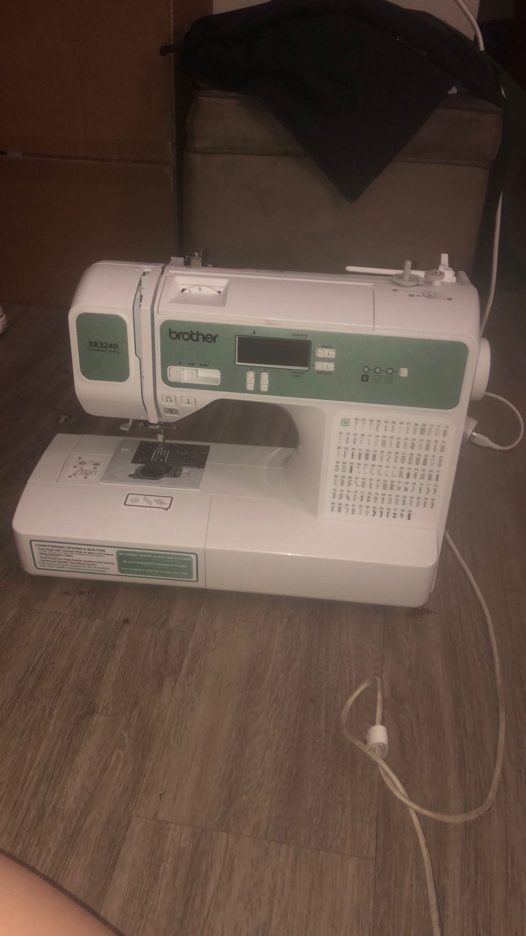 Brother XR3240 Sewing & Quilting Machine