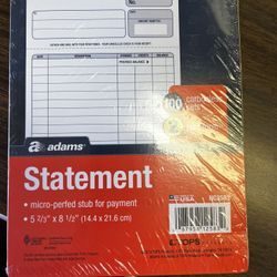 Statement Micro- Preferred Stub For Payment