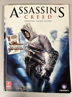 Vintage Assassin's Creed official guide book strategy guide