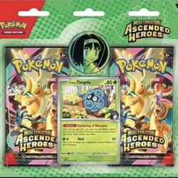 Pokemon ascended heroes blister 2pk plus promo