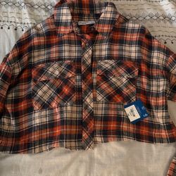 Cropped Flannel 