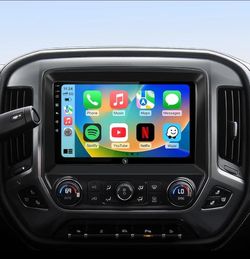 Android 13 Car Stereo for Silverado 14–18 – 10" Wireless CarPlay, 64GB GPS BT