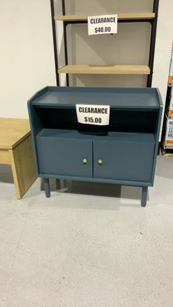 Blue Nightstand  CLEARANCE $15
