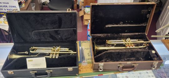 2 trumpets. Getzen & Blessing
