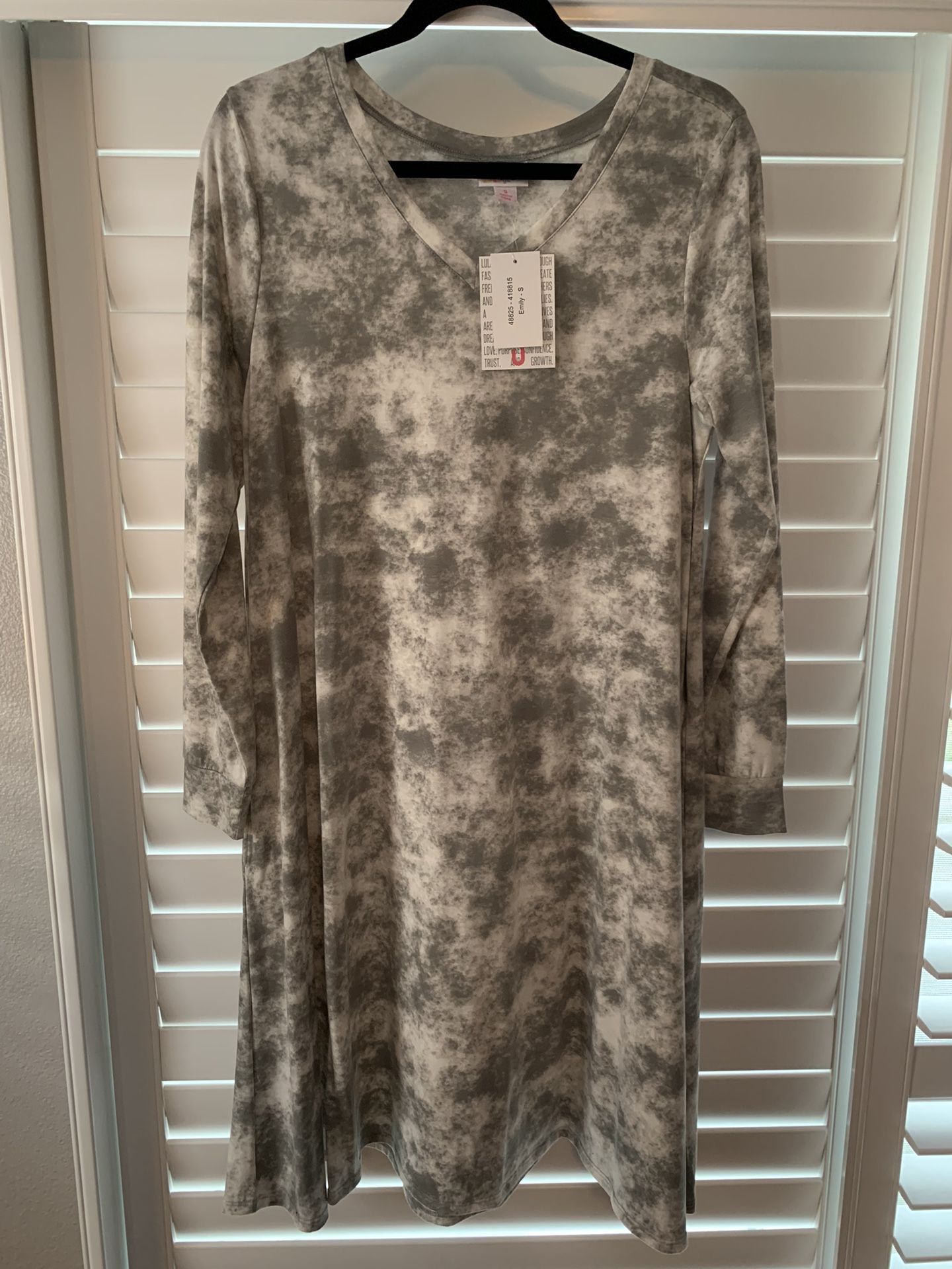 Lularoe Long Sleeve Dress (new with tags)
