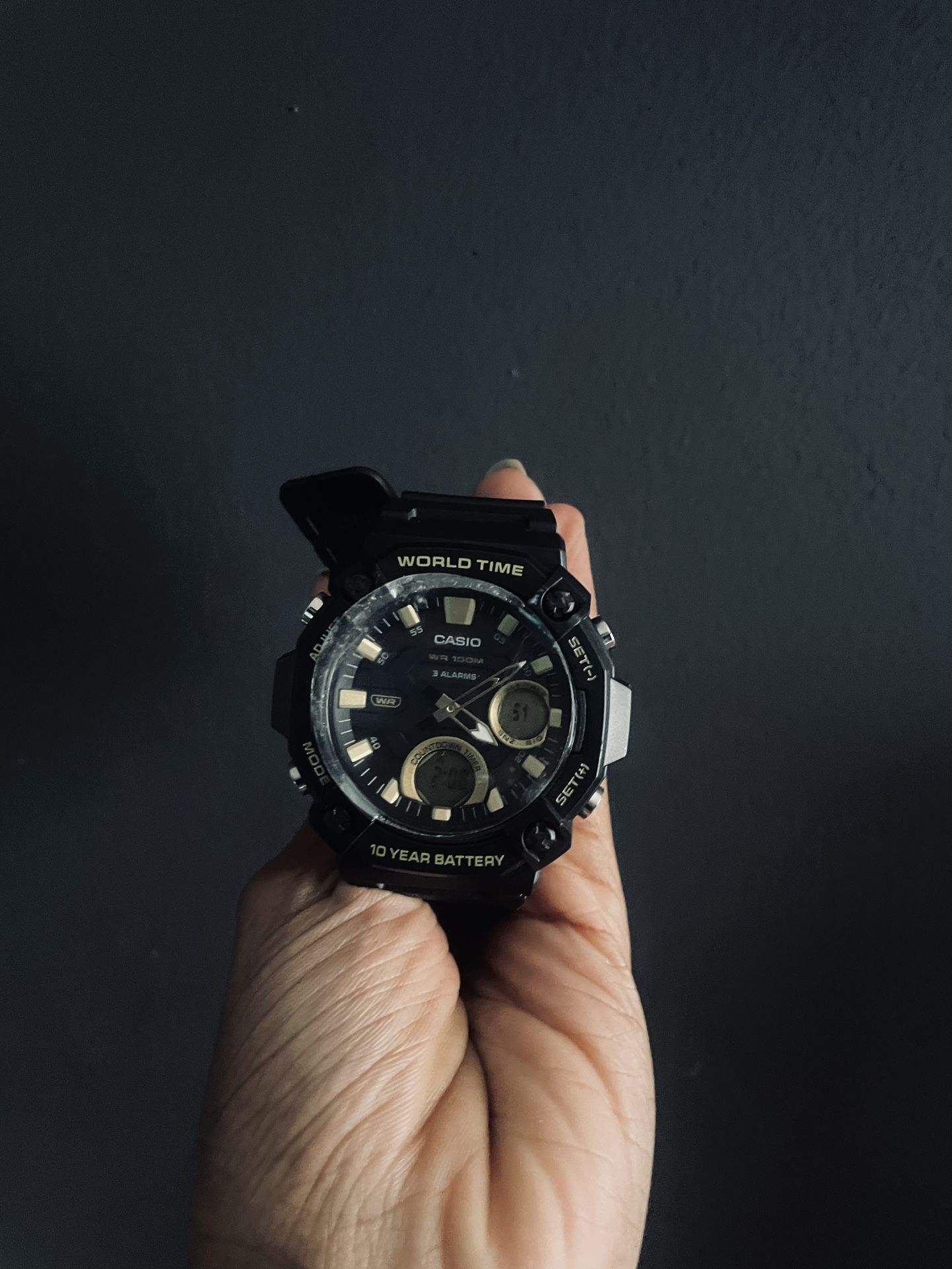 Word Time Casio watch